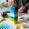 Cool Gradient Tower by Block Design