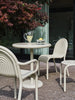 Groove Outdoor Small Round Table by Tom Dixon
