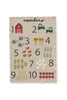 Farm Numbers Wall Hanger by Lorena Canals