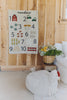 Farm Numbers Wall Hanger by Lorena Canals