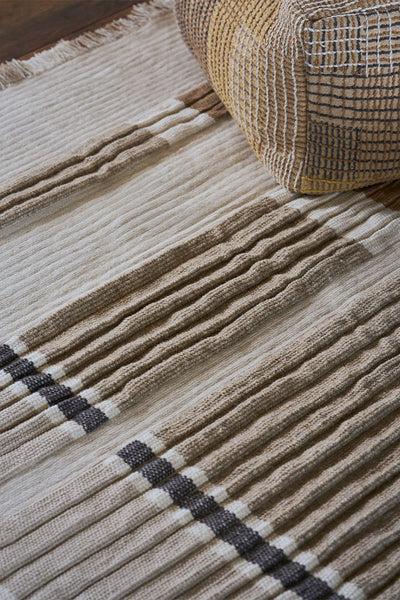 Columns Handloom Rug by Lorena Canals