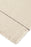 Set of four natural handloom napkins by Lorena Canals, soft fabric accessories with intricate woven patterns.