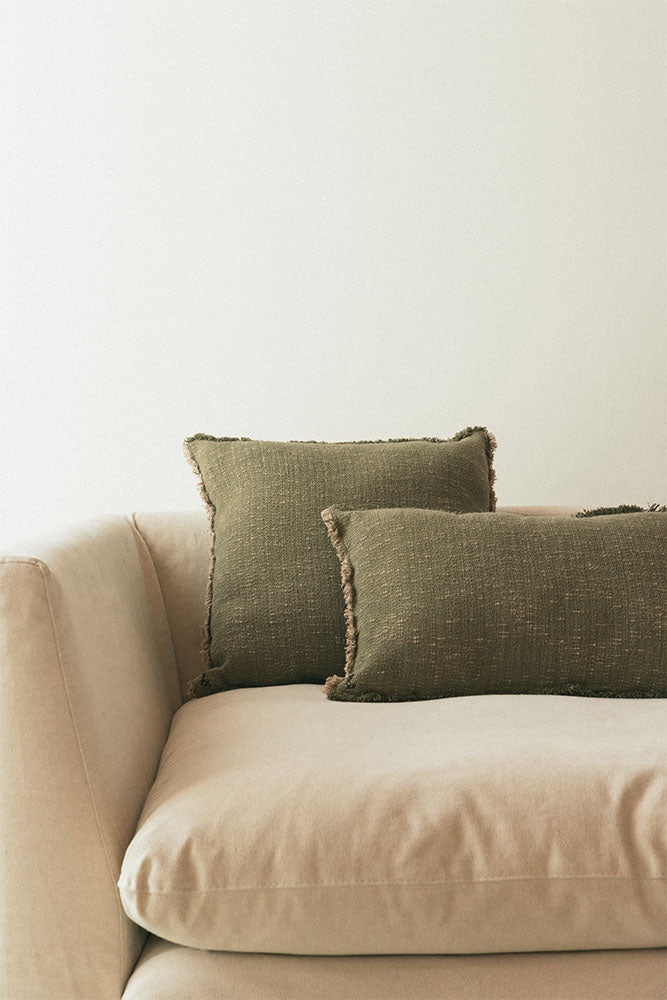 Handloom Rectangular Cushion by Lorena Canals