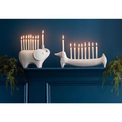 Dachshund Menorah by Jonathan Adler
