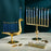 Brass Bird Menorah by Jonathan Adler