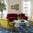 Circuit Marble Cocktail Table by Jonathan Adler