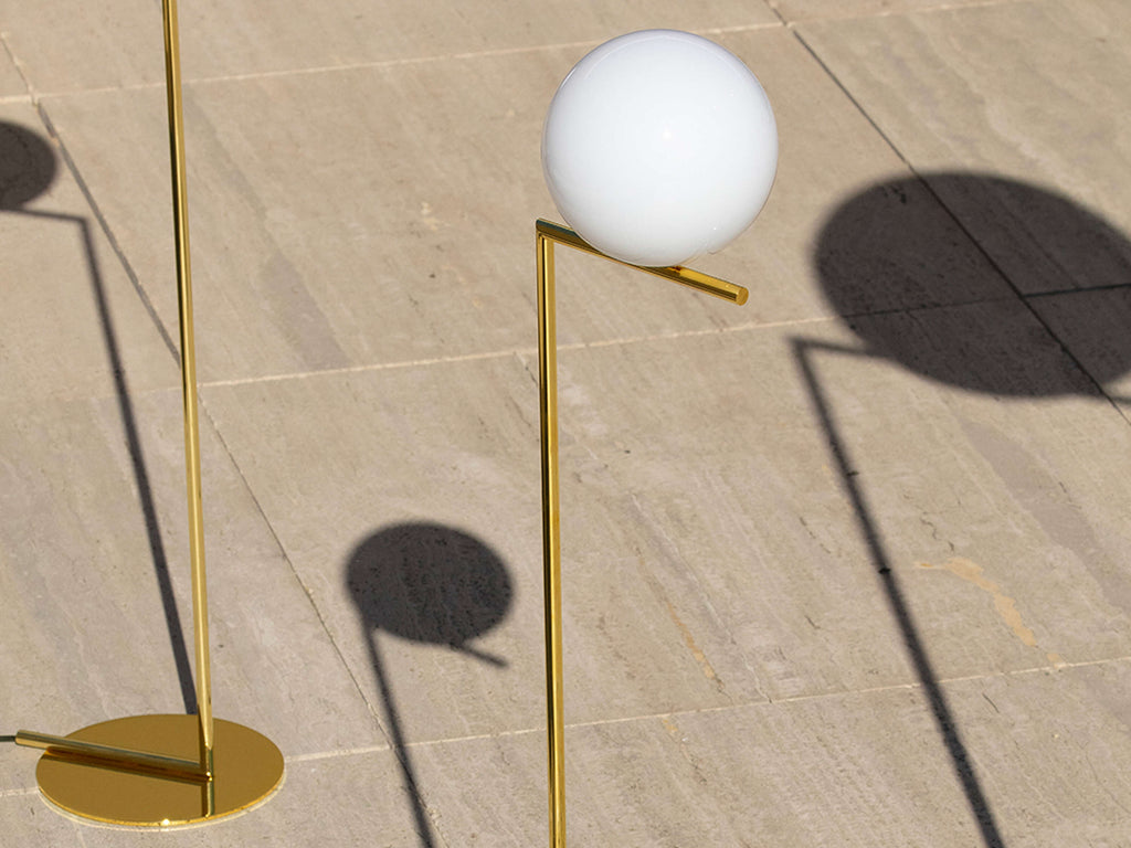 FLOS IC LIGHT F2 ゴールド IC Lights Floor by Flos — The Modern Shop