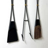Mid Century Modern Vintage Jens Quistgaard Rare Fireplace Tool Set for Dansk in Iron and Brass Denmark 1960's