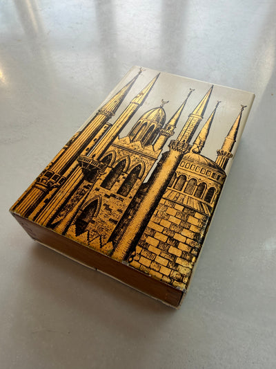 Vintage 1960s Pierro Fornasetti Istanbul Cigarette case / box
