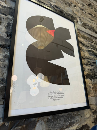 Vittorio Fiorucci Signed Poster Art centre culturel bruxelles 1982