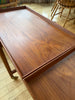Vintage mid-Century Danish modern Scandinavian serving cart in teak by Poul Hundevad