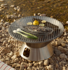 Outdoor Market BBQ Fish Grill by Hay