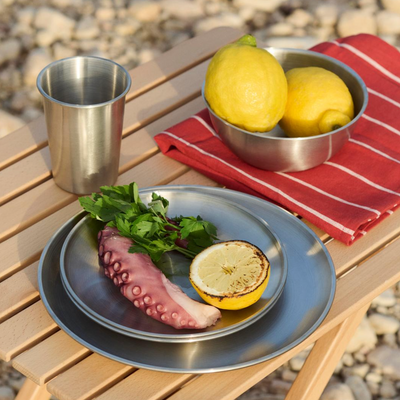 Outdoor Market Steel Plate by Hay