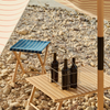 Outdoor Market Folding Stool by Hay