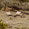 Outdoor Market Folding Stool by Hay