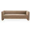 Sunset Sofa by Jonathan Adler featuring plush seating in champagne color with elegant design and modern style.