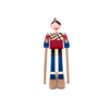 Christmas The Skier by Kay Bojesen accessory, featuring a wooden skier figure with festive holiday details.