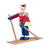 Kay Bojesen Christmas The Skier accessory featuring a playful wooden skier figure in festive holiday design.