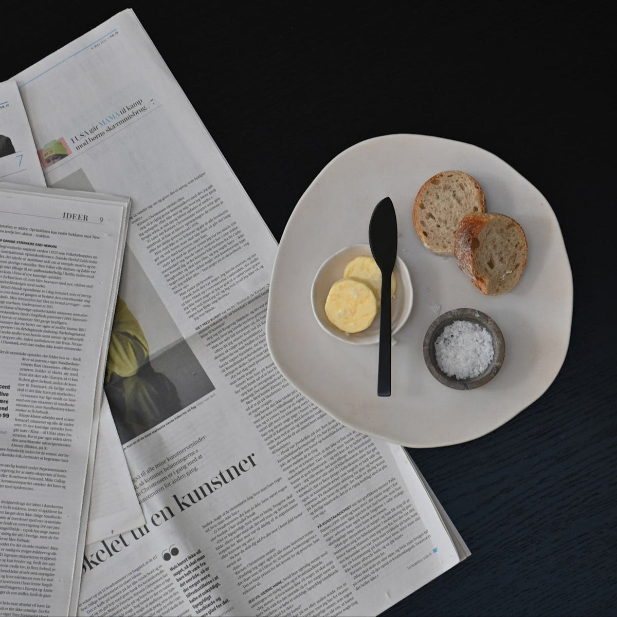 Kogei Butter Knife - Black by 101 Copenhagen