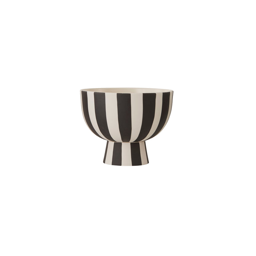 Toppu Mini Bowl - White/Black by OYOY