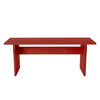 Kotaii Bench - Cherry Red by OYOY