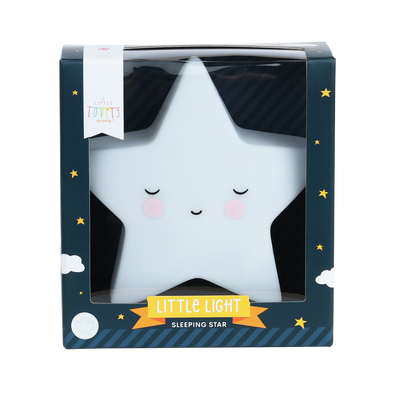 Little Light - Sleeping White Star by A Little Lovely Company