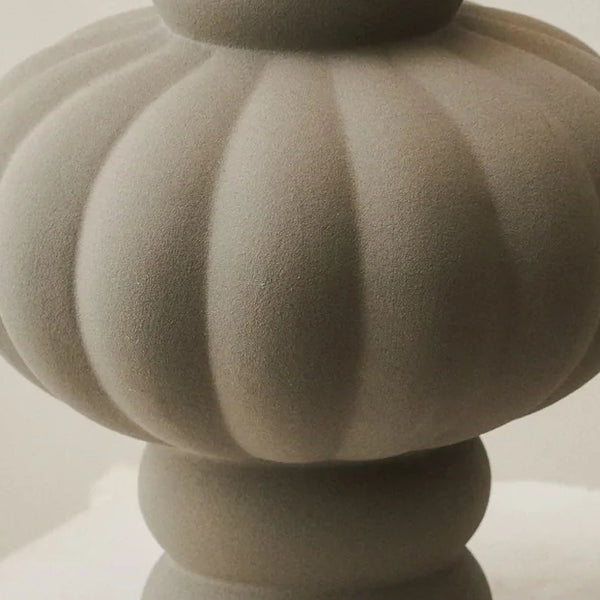 Balloon Vase 02 Sanded Grey by Louise-Roe