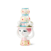 Bjørn Wiinblad Lady with Hat candle holder, decorative ceramic accessory featuring a whimsical female figure with a hat.