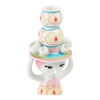 Bjørn Wiinblad Lady with Hat candle holder, decorative ceramic accessory featuring a stylized female figure with a hat.
