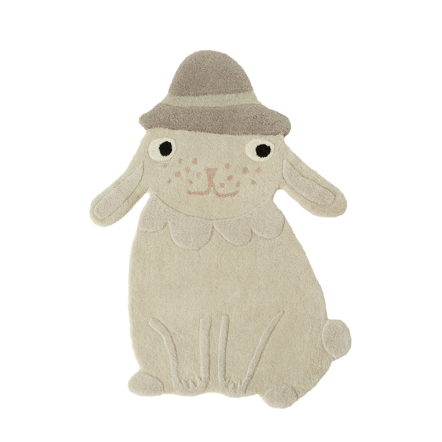 Hopsi Rabbit Rug by OYOY MINI