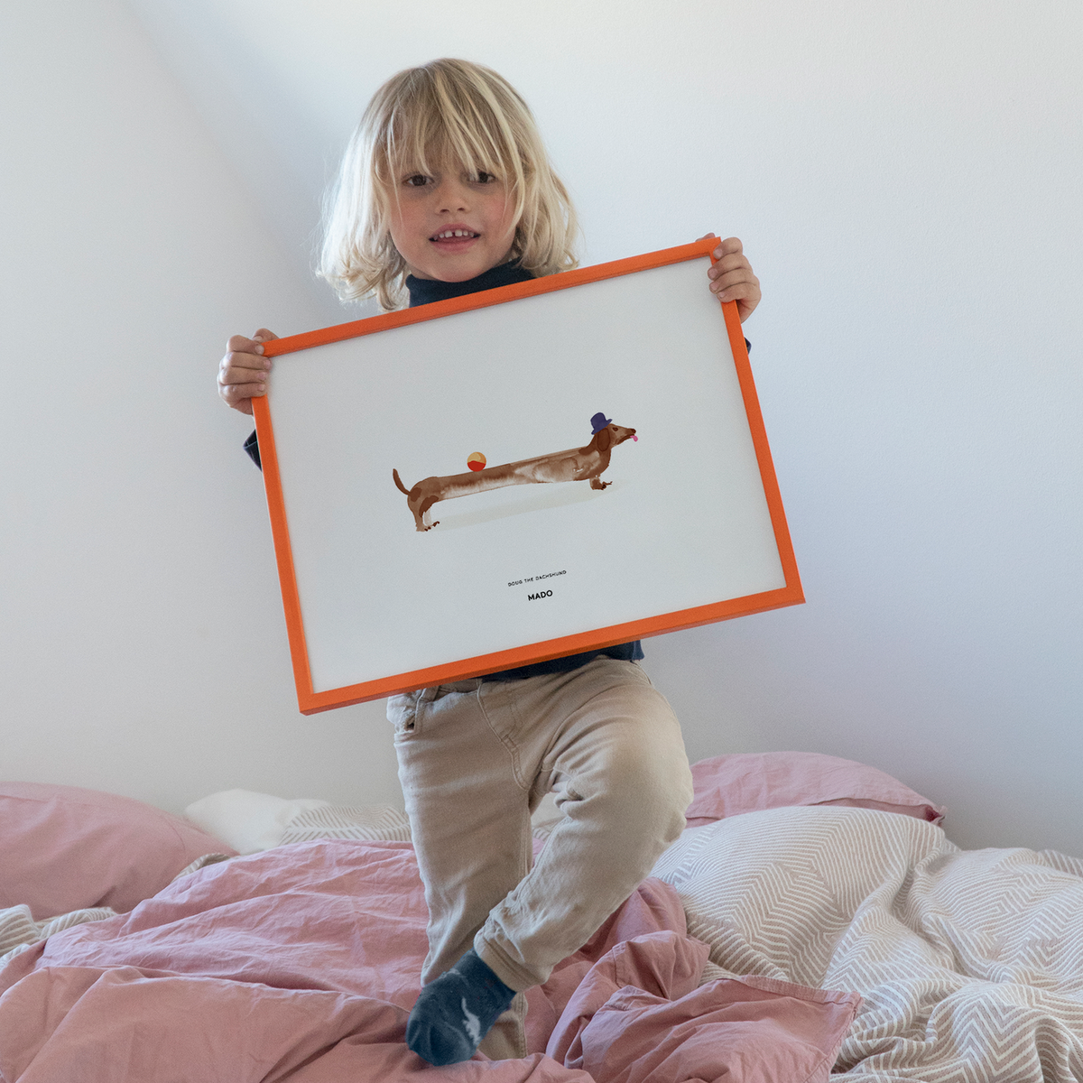Doug the Dachshund 01 by Paper Collective