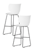 Hana Bar Stool Un-Upholstered - Set of 2 by Moooi