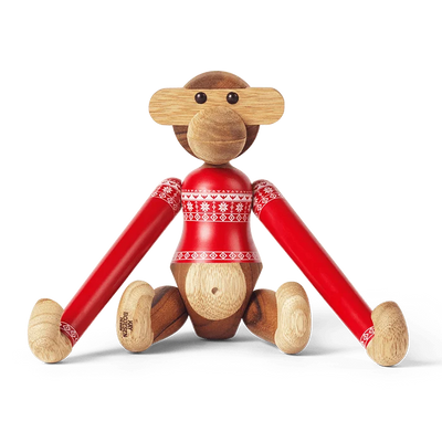 Christmas Jumper Monkey by Kay Bojesen