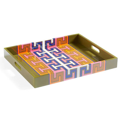 Madrid Lacquer Tray by Jonathan Adler