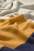 Colour Composition Knitted Blanket by Lorena Canals