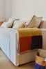 Colour Composition Knitted Blanket by Lorena Canals