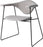 Masculo Dining Chair - Sledge Base by Gubi