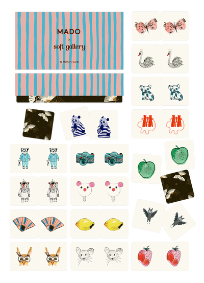 Soft Gallery Memory Game by Paper Collective