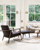 Zio Lounge Chair & Footstool by Moooi
