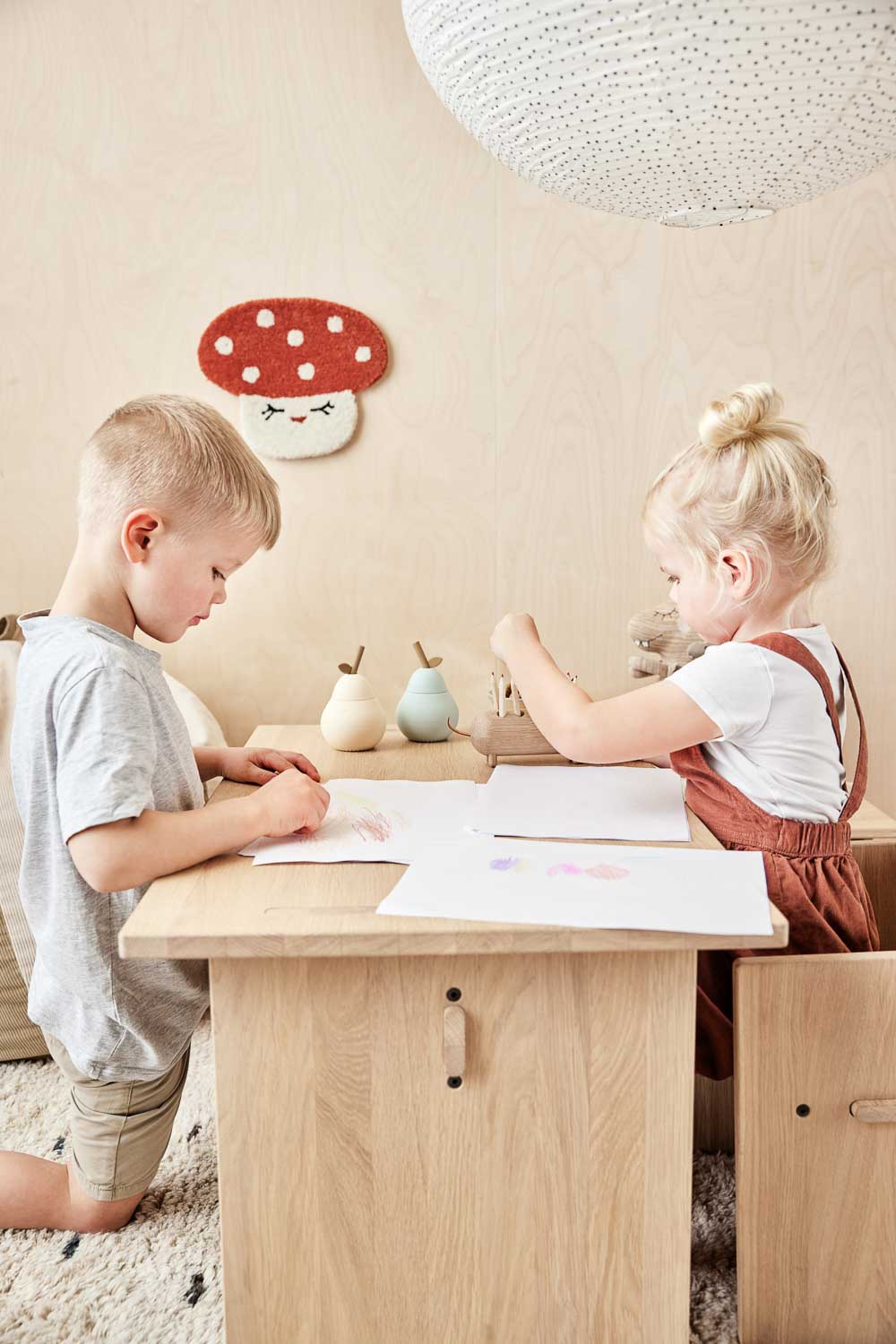 Mushroom Miniature Wallhanger by OYOY MINI