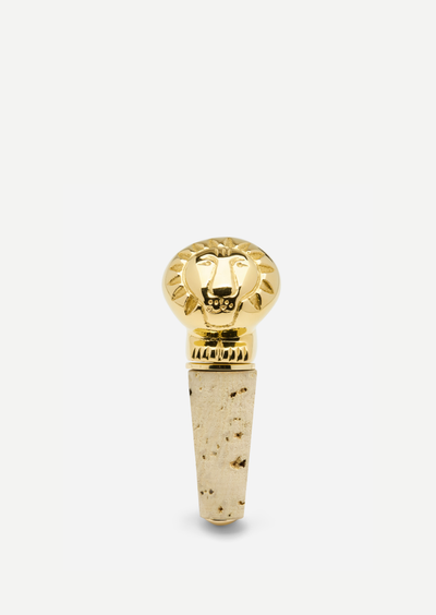 Lisa Larson x Skultuna - Wine Stopper Lion by Skultuna