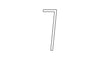 VM-001 Steel Outdoor House Numbers (Made in Canada) by LIXHT