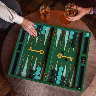 Jonathan Adler x Old Fitzgerald Backgammon Set by Jonathan Adler
