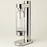 Stelton Brus Carbonator accessory in sleek steel finish, designed for carbonation and beverage preparation.