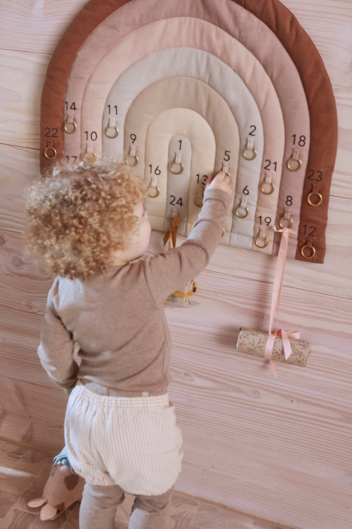 Rainbow Christmas Calendar by OYOY MINI