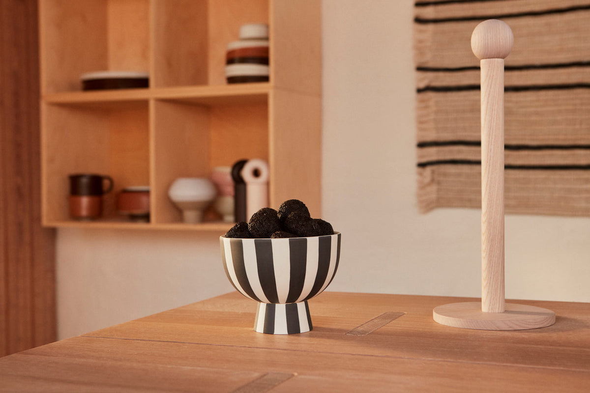 Toppu Mini Bowl - White/Black by OYOY