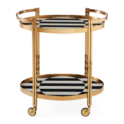 Op Art Bar Cart by Jonathan Adler