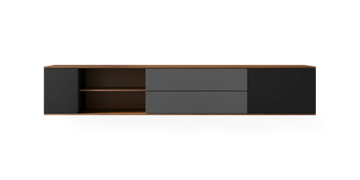 Landscape Wall Cabinet - Walnut 228 cm by Pastoe