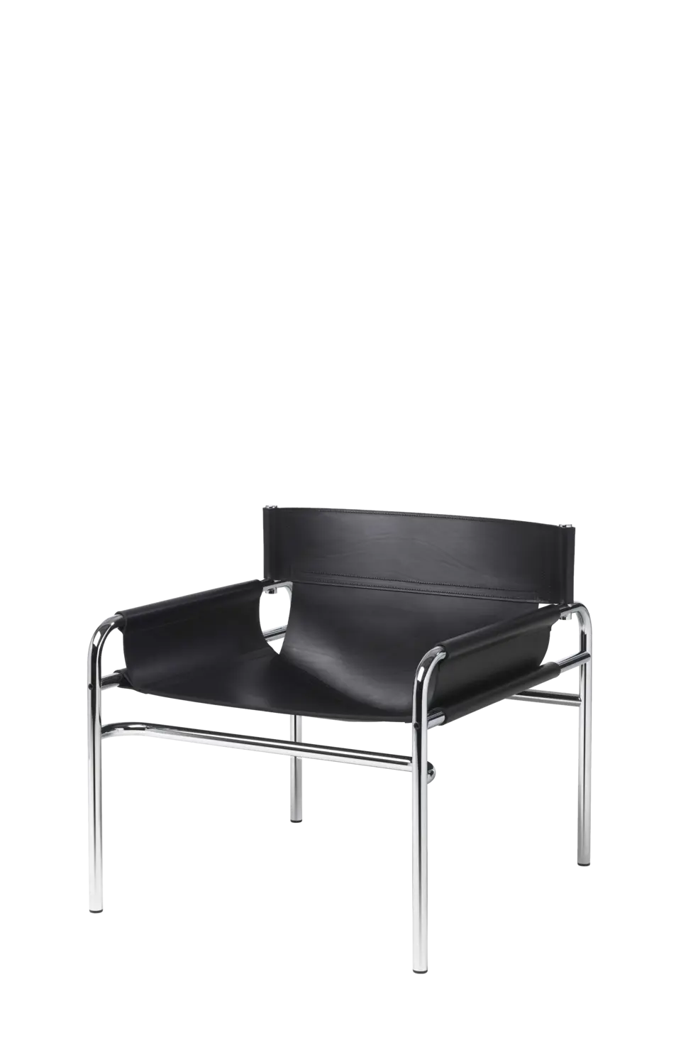 Leather SZ14 Armchair by Pastoe featuring a modern design and plush seating with wooden legs.