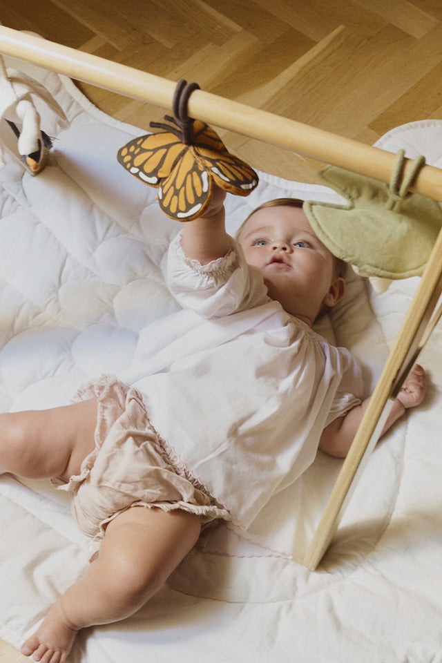 Swan Set of 3 Rattle Toy Hangers by Lorena Canals